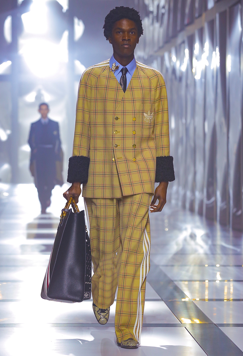 Gucci's adidas Collab Revealed in FW22 Collection Runway Show