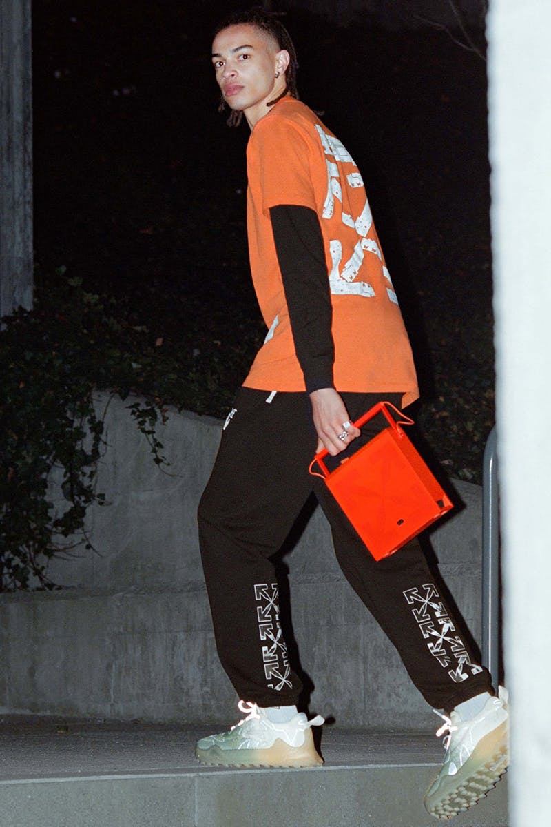 Off-White collaborated with teenage engineering to design a