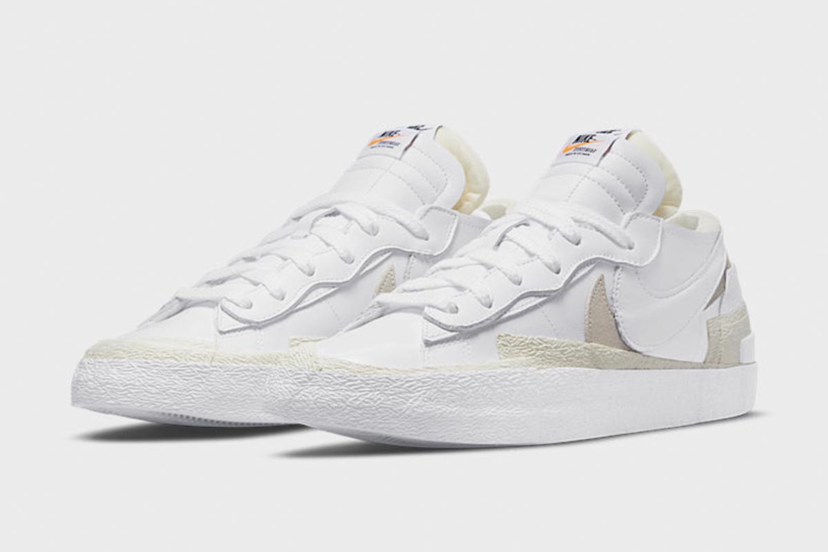 Traditie reactie Panda sacai's Nike Blazer Low is Finally Arriving in White