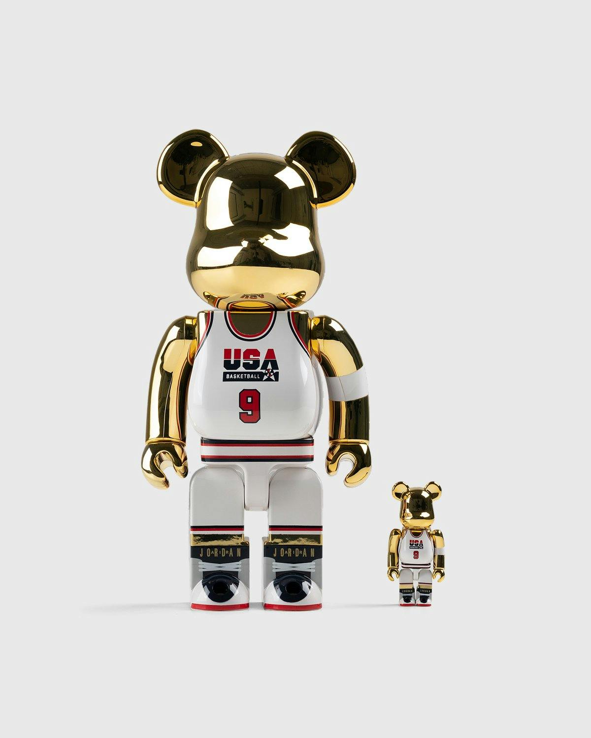 Medicom - Be@rbrick Michael Jordan 1992 Team USA 100% and 400% Set White - Lifestyle - Multi - Image 1