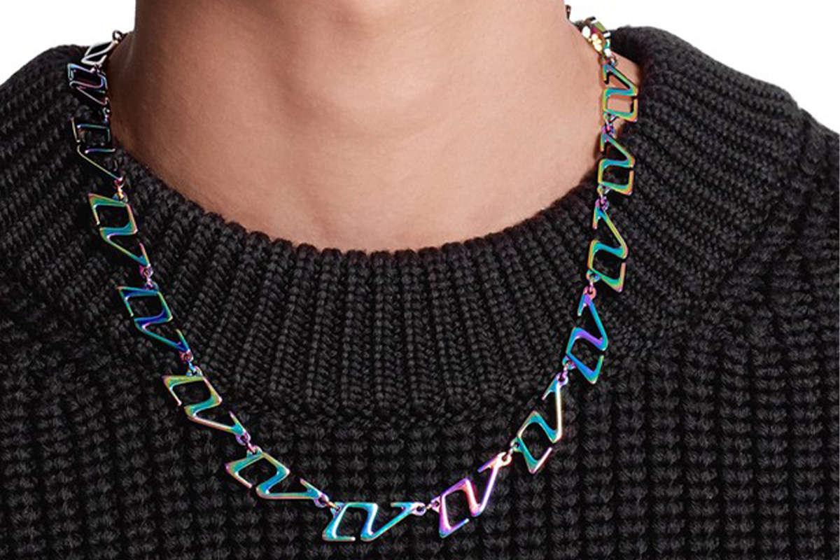 Louis Vuitton 2054 Chain Necklace Rainbow in Metal - US