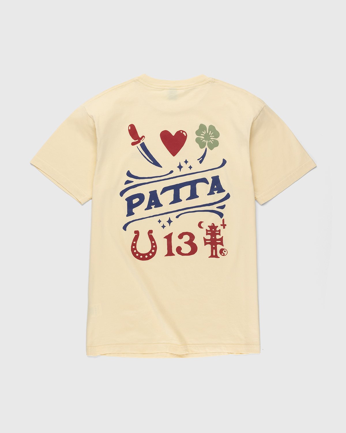 Patta - Lucky Charm T-Shirt Vanilla Custard - Clothing - Beige - Image 1