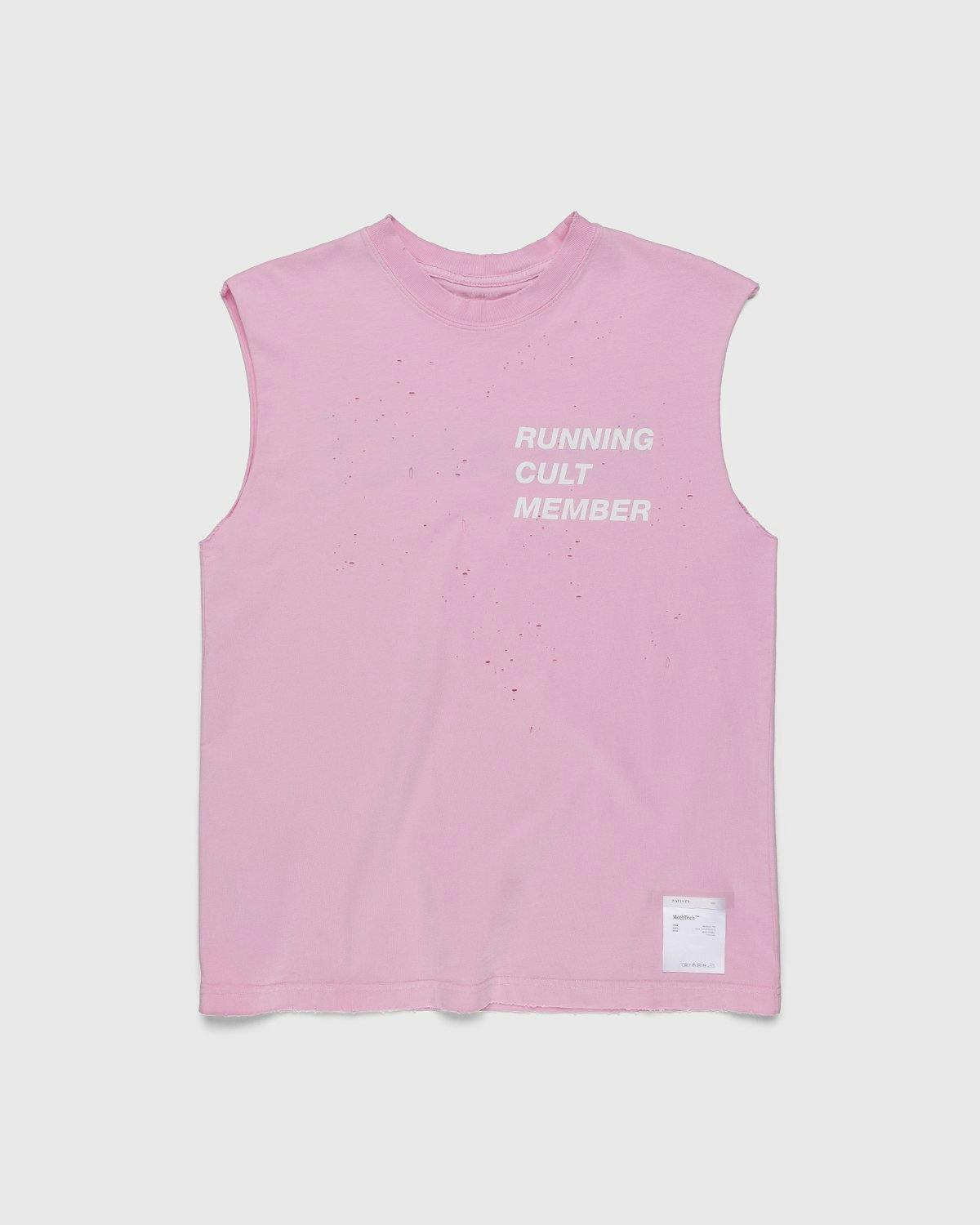 Satisfy x Highsnobiety - HS Sports Balance Muscle Tee Pink - Clothing - Pink - Image 1