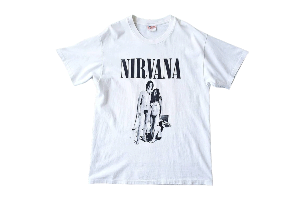 Nirvana Bleach Band T-Shirt, Punk rock