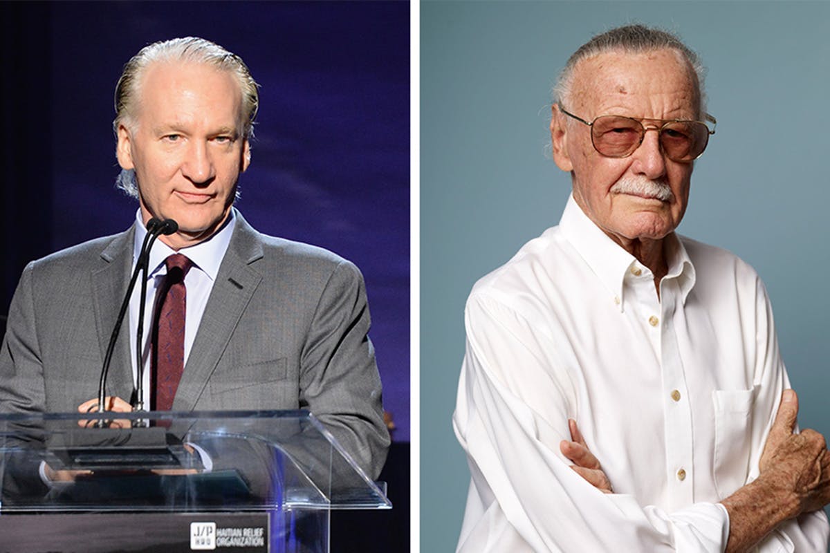 bill maher stan lee comics elected donald trump