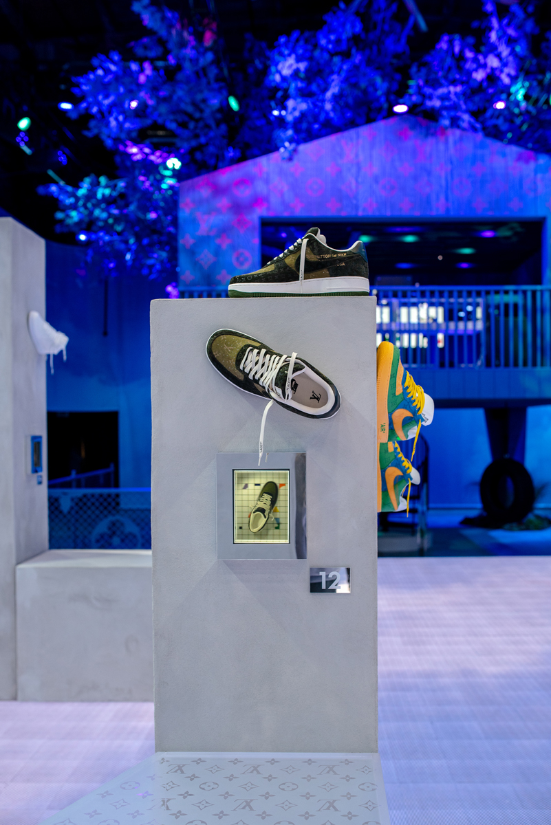 Louis Vuitton x Nike “Air Force 1” by Virgil Abloh Exhibition [PHOTOS] – WWD