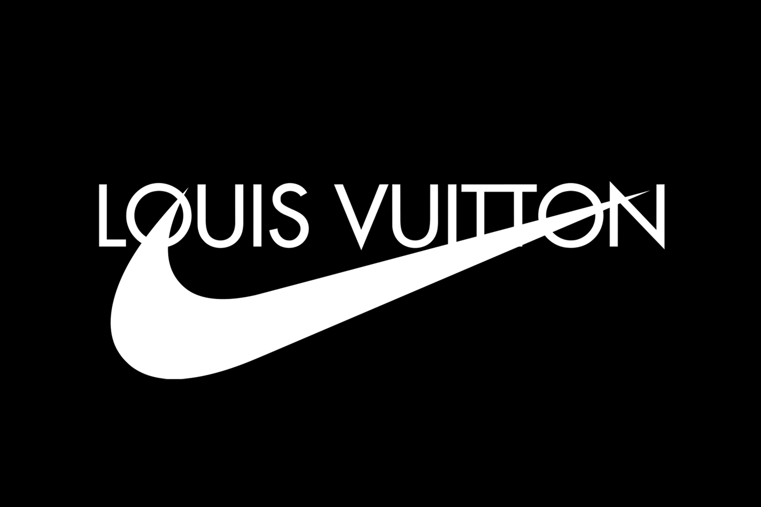 Nike Louis Vuitton Logo Shirt - High-Quality Printed Brand