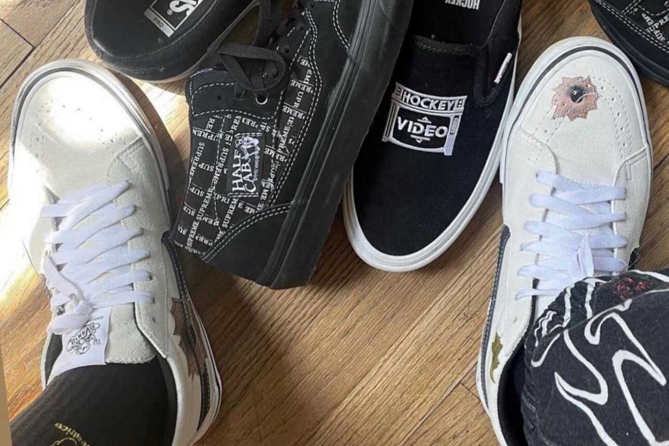 Supreme x Louis Vuitton Sneakers Are Releasing •