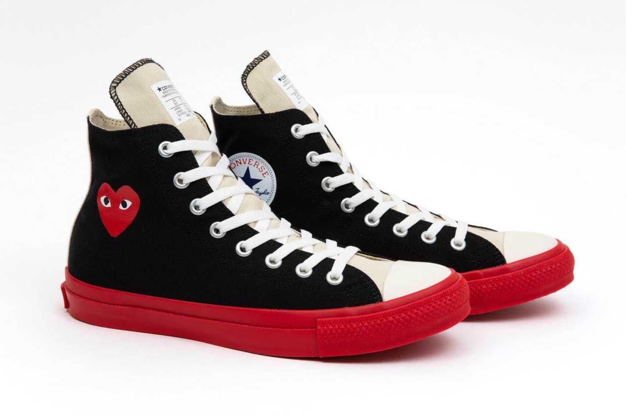 Trechter webspin Onveilig kust CdG Play & Converse Drop New Collab Sneakers: Price, Release Date