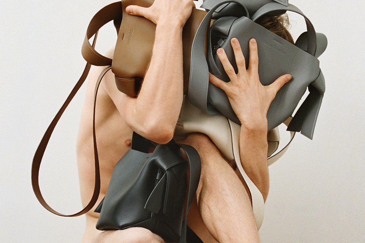 Acne Studios Launches the Musubi Bag Campaign by Talia Chetrit