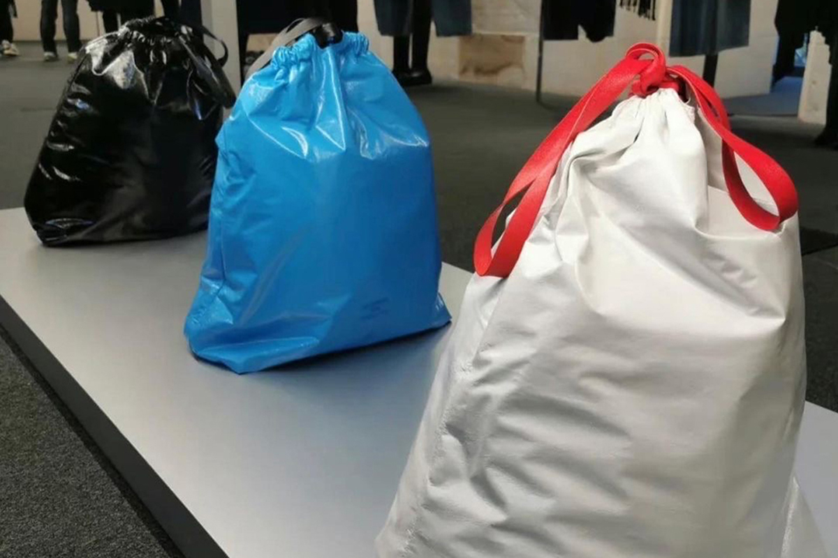 Balenciaga, Bags, Balenciaga Ss23 Black Trash Bag Bag
