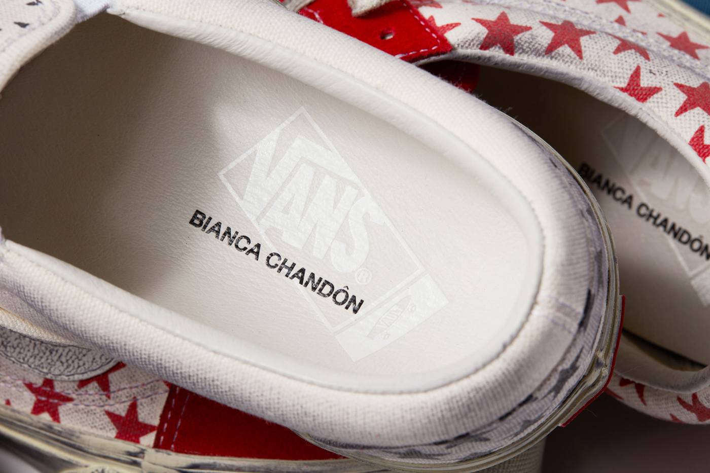 Bianca Chandon x Vans Sk8-Hi, Old Skool, Authentic Shoes Collab