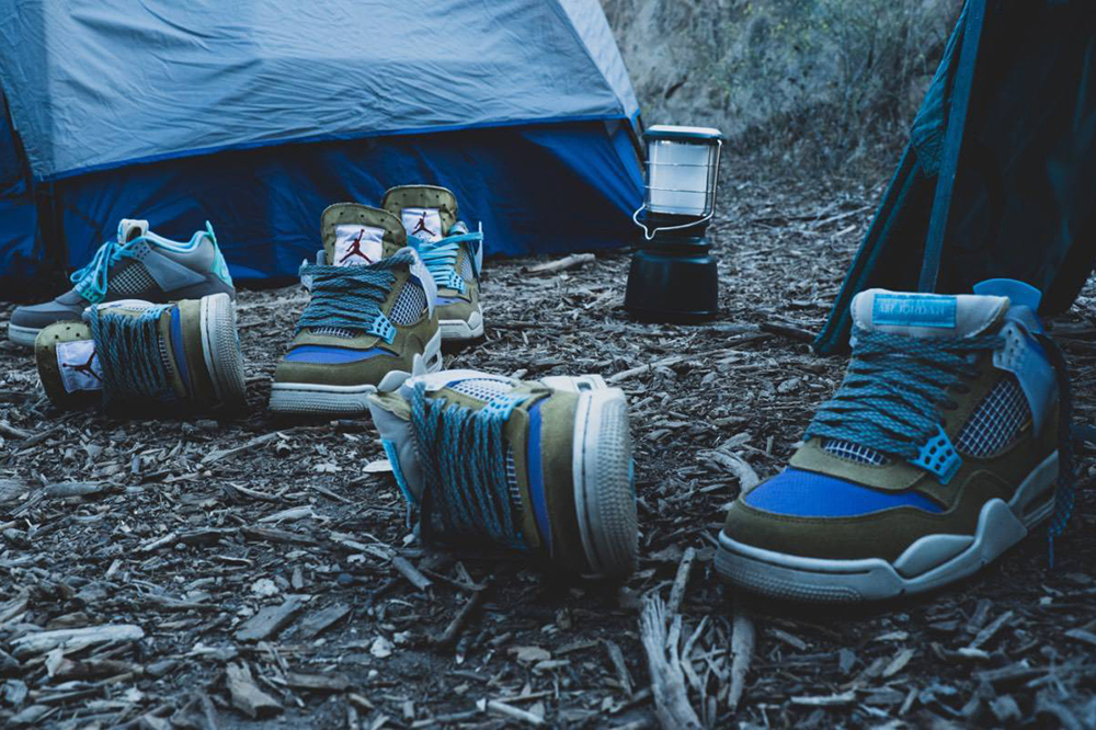 Union x Air Jordan 4 Tent & Trail: Official Images & Drop Info