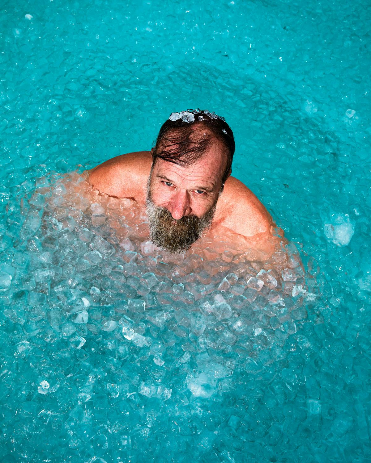 Natural swimming with Wim Hof the iceman. Clear water revival