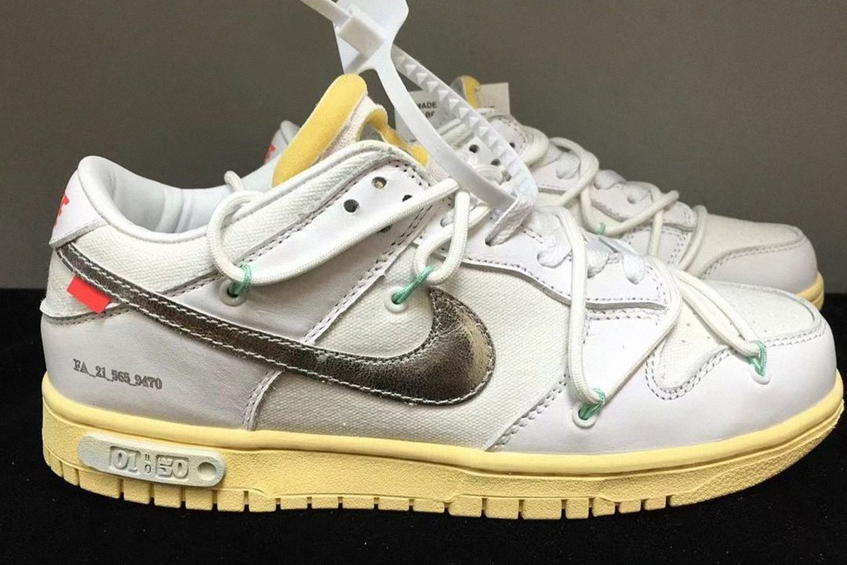 Off-White™ x Nike Rumored To Drop 50 Dunk Lows