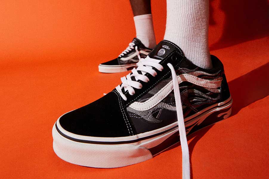 Get A$AP Rocky's Flaming Hot Vans Collab for Just $75 (Before It Sells Out)