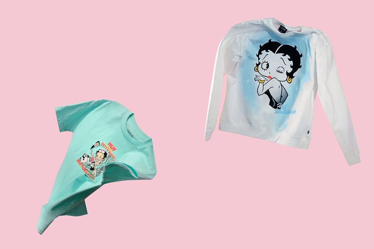 HUF Betty Boop long sleeve tee