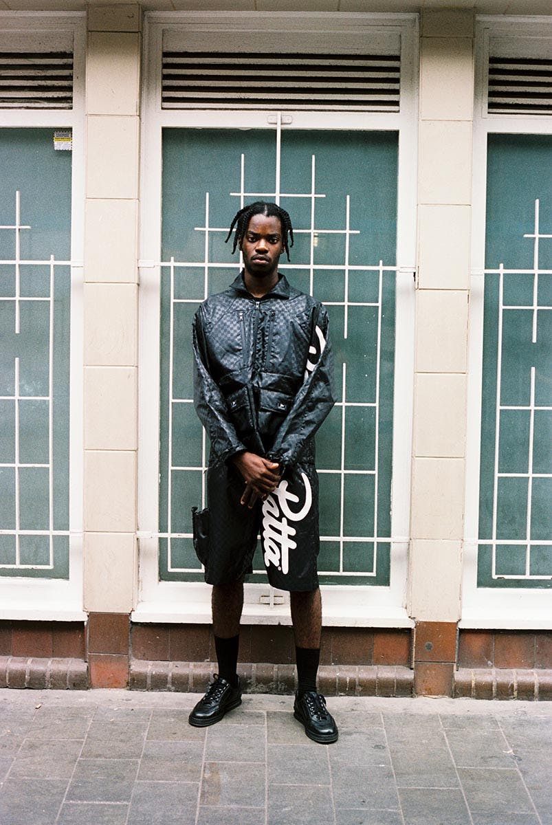 patta alch windbreaker shorts Alexandra Hackett MiniSwoosh