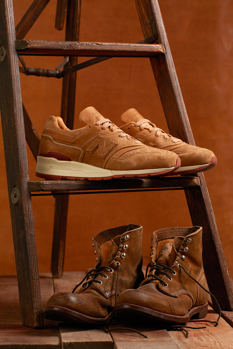 Red Wing Shoes x New Balance M997RW Closer Look * Info