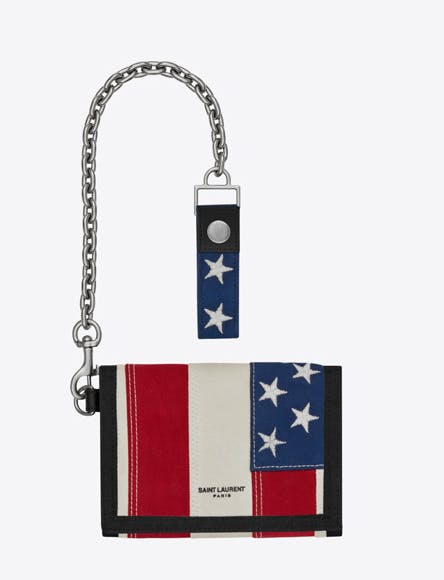 saint laurent american flag capsule