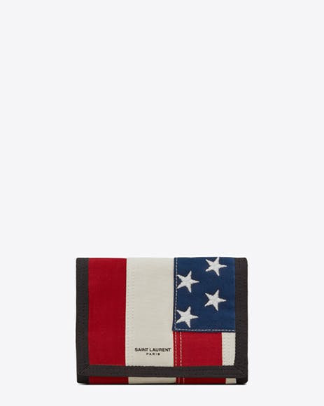 saint laurent american flag capsule