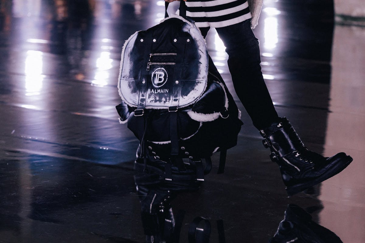 balmain homme fw19 Olivier Rousteing pfw runway