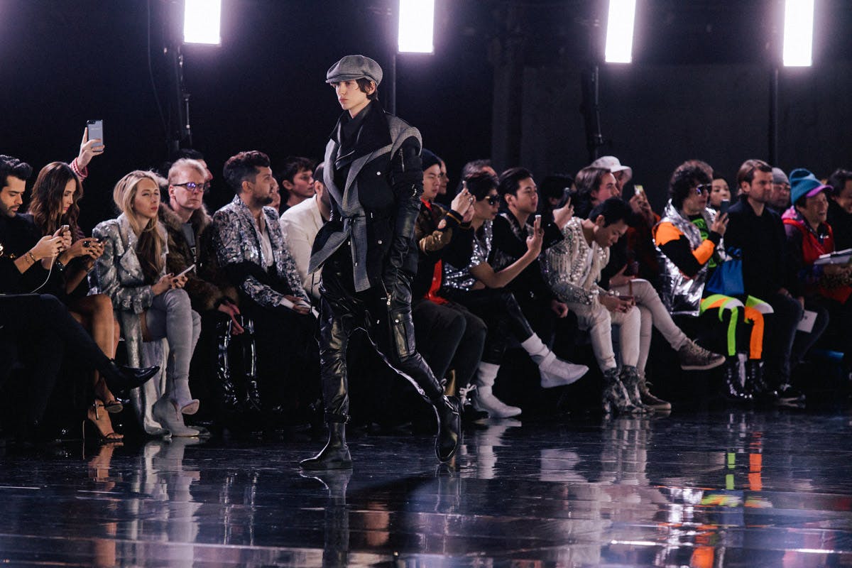 balmain homme fw19 Olivier Rousteing pfw runway