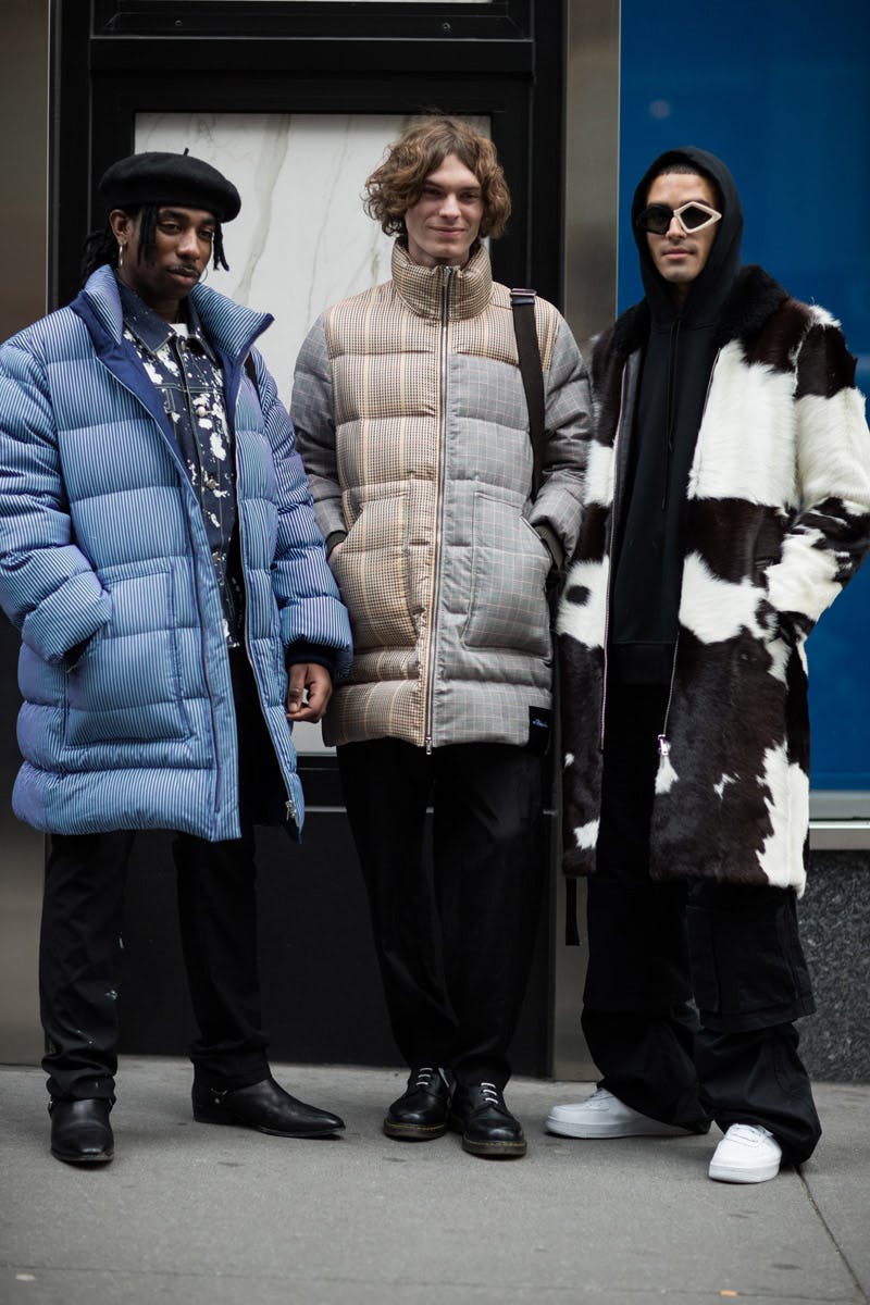 1new york fashion week fw19 street style Maison Margiela Margiela Tabis Martine Rose