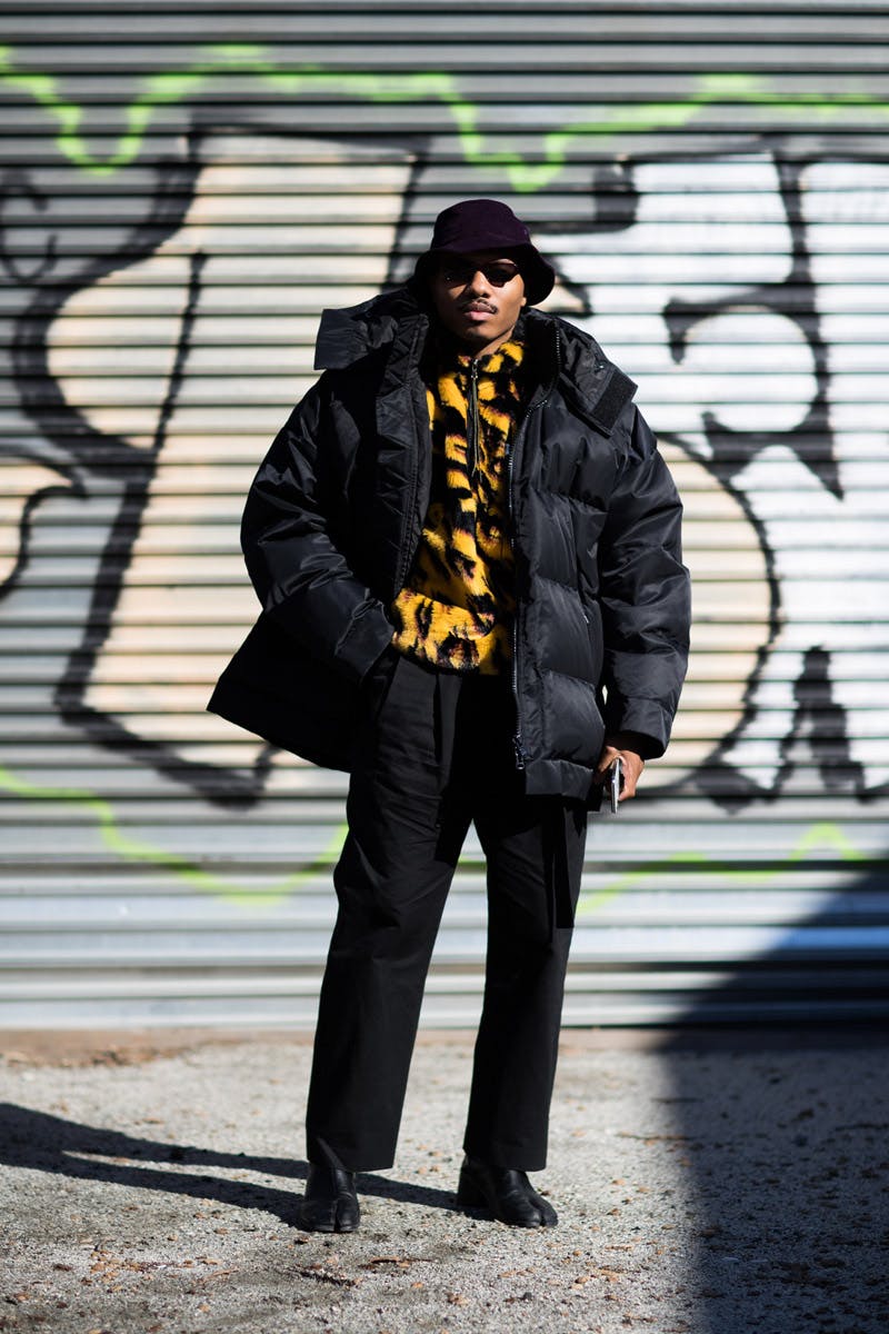 14new york fashion week fw19 street style Maison Margiela Margiela Tabis Martine Rose