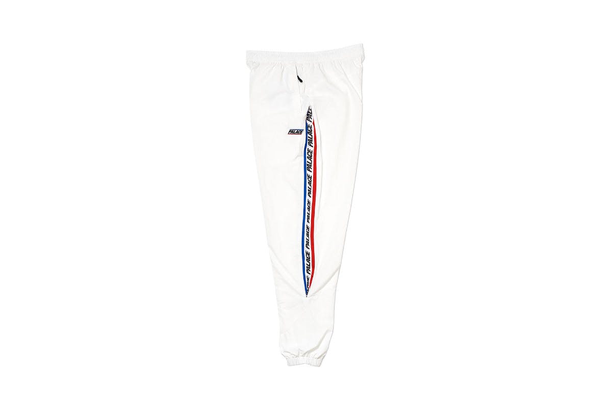 Palace 2019 Autumn Bottoms revealer shell white back