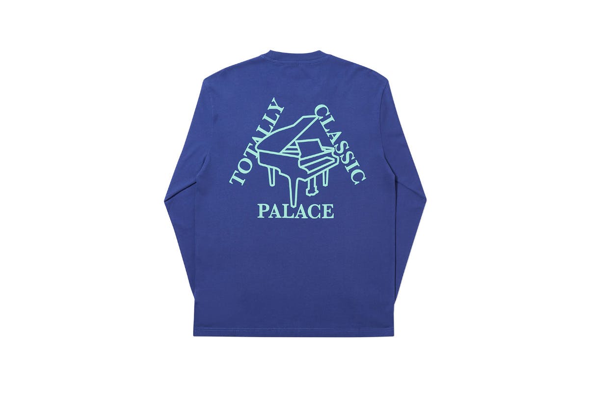 Palace 2019 Autumn Longsleeve Classic blue back