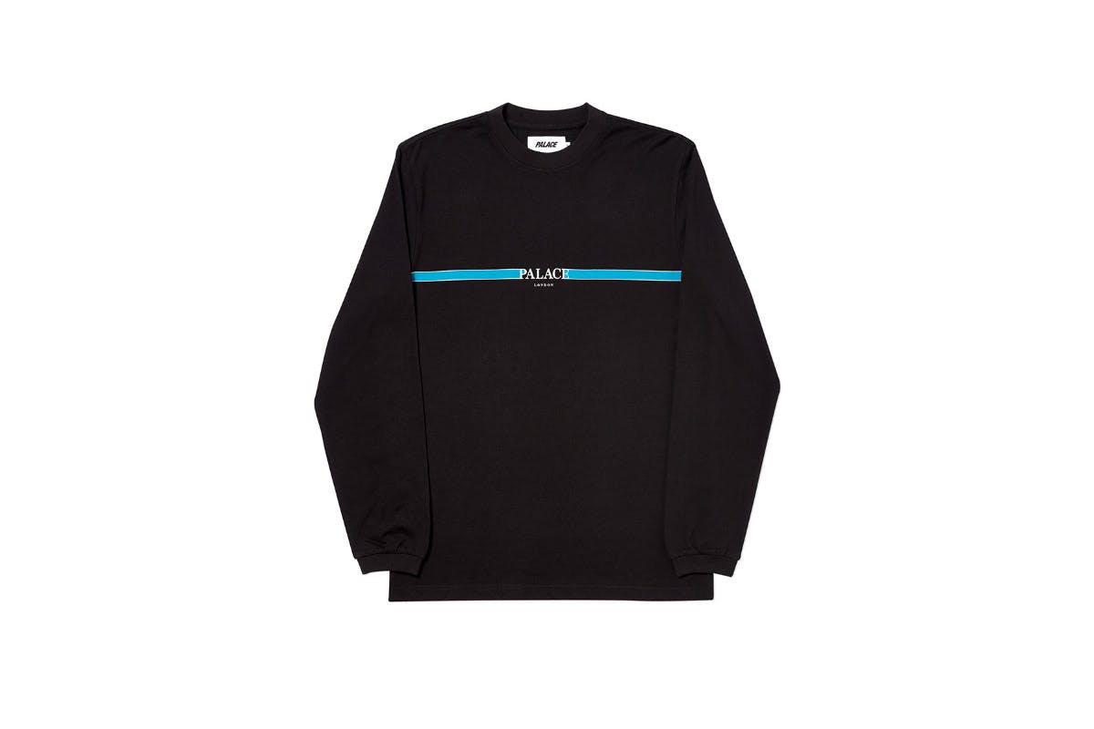 Palace 2019 Autumn Longsleeve Palace London black front