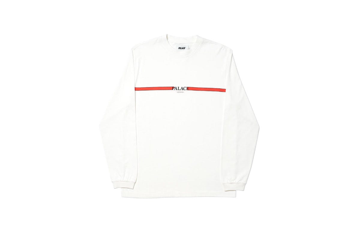 Palace 2019 Autumn Longsleeve Palace London white