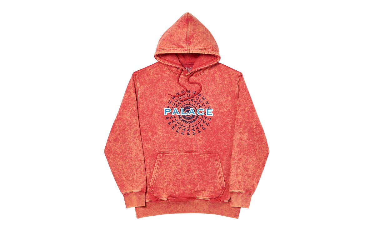 Palace 2024 hoodie red