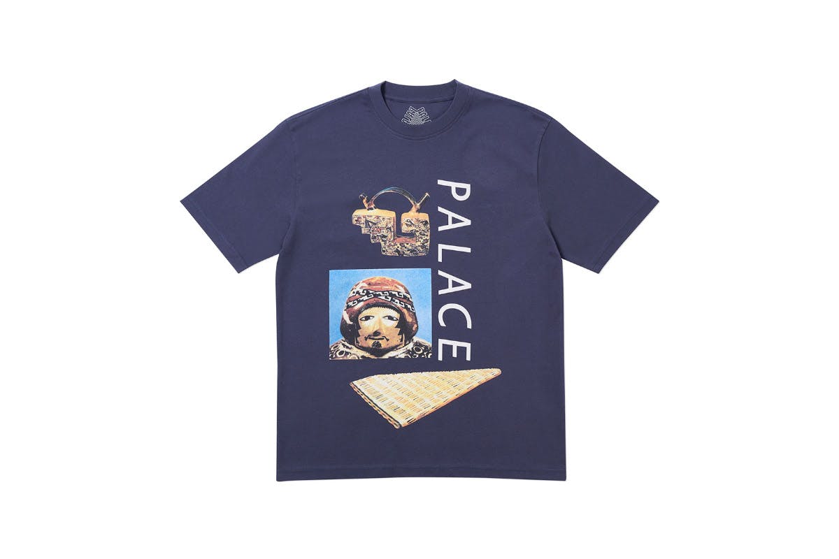 Palace 2019 Autumn T Shirt Tactic navy