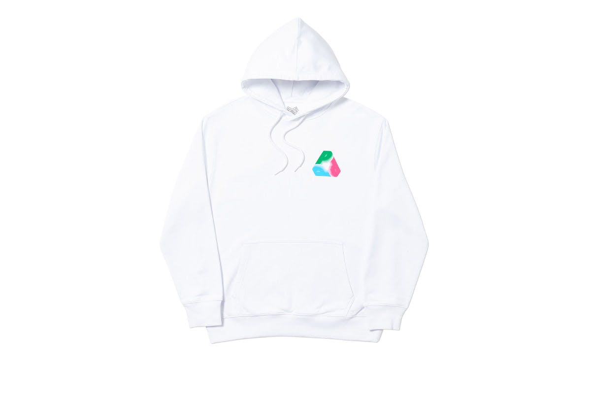 Palace 2019 Autumn Hood Fat Pee white front