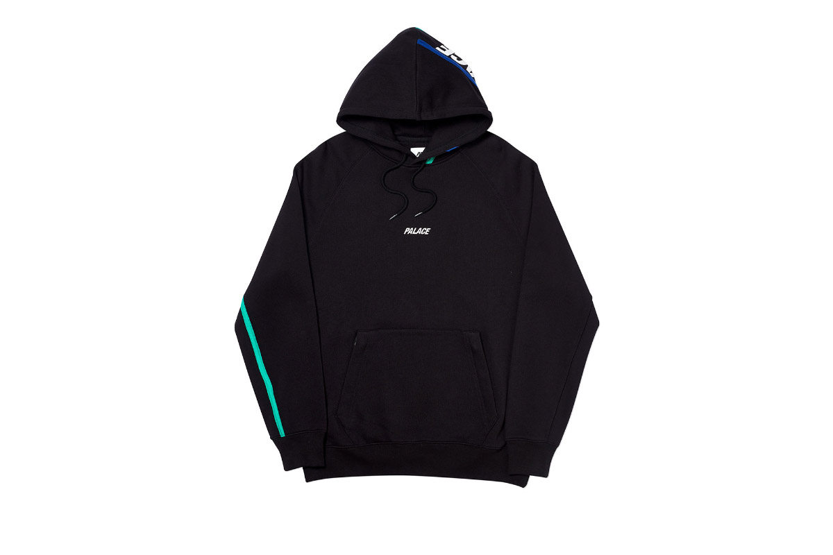 Palace s hotsell line hoodie black