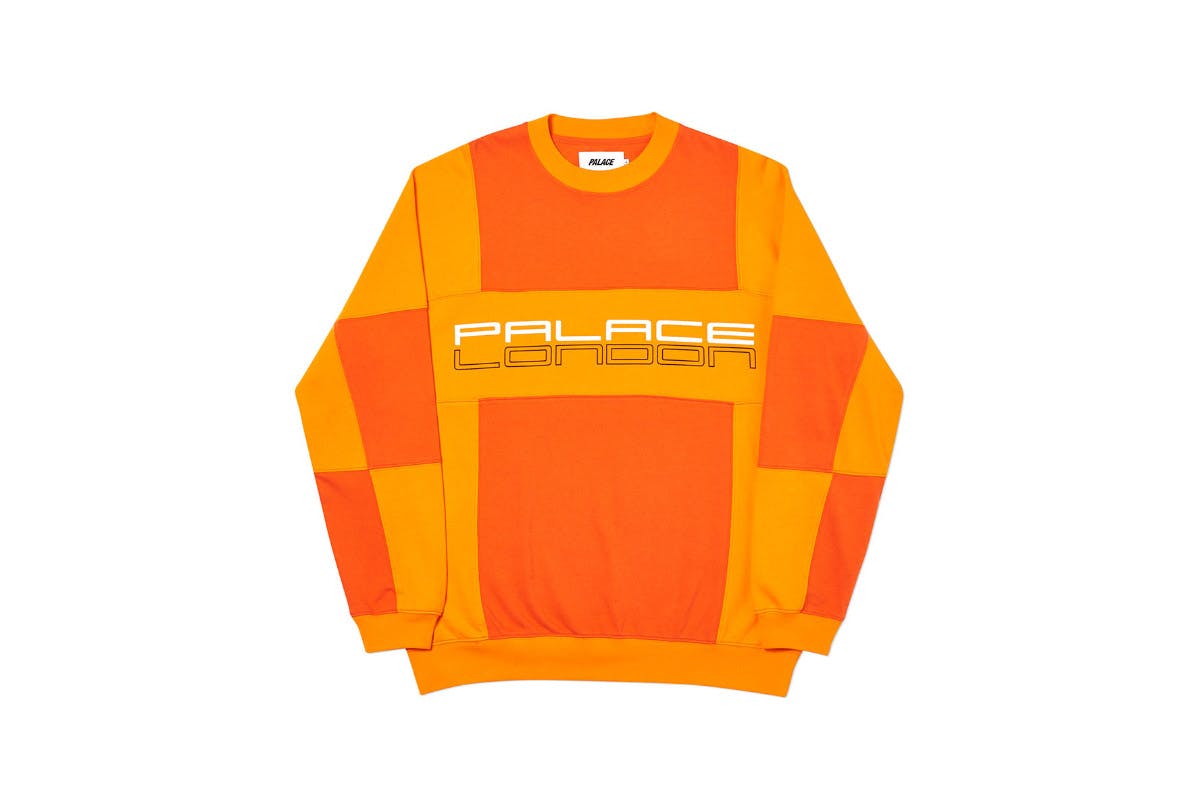 Palace 2019 Autumn Crew Pal Porsche Orange Front 2970 1