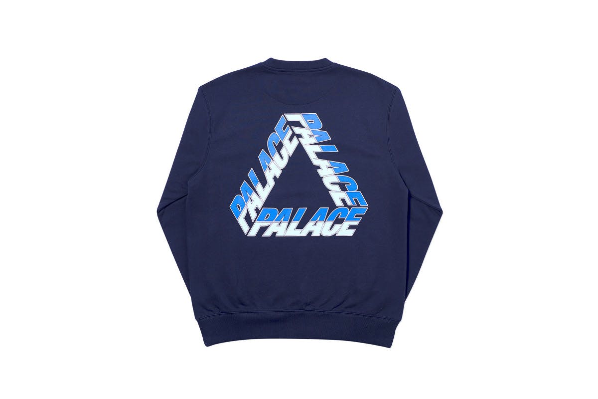 Palace 2019 Autumn Crew P Split Navy Back 2925 1