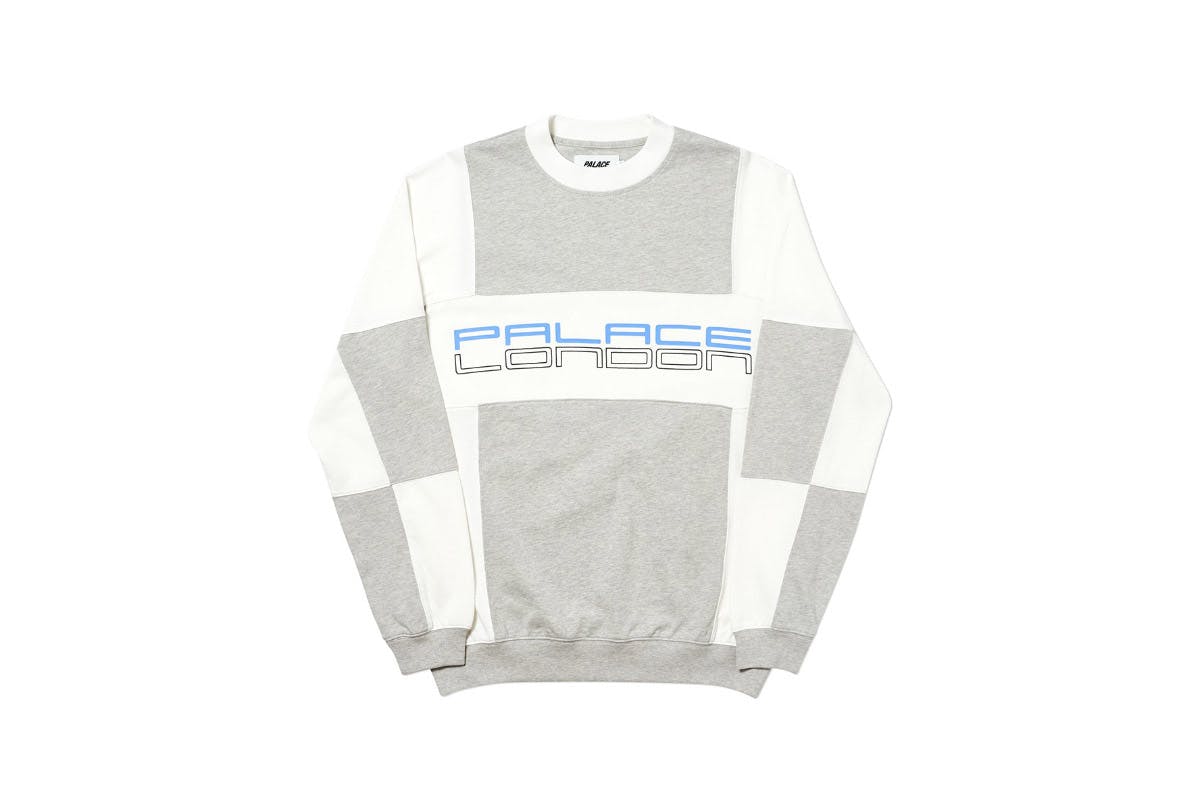 Palace 2019 Autumn Longsleeve Tonka white grey 2142 1