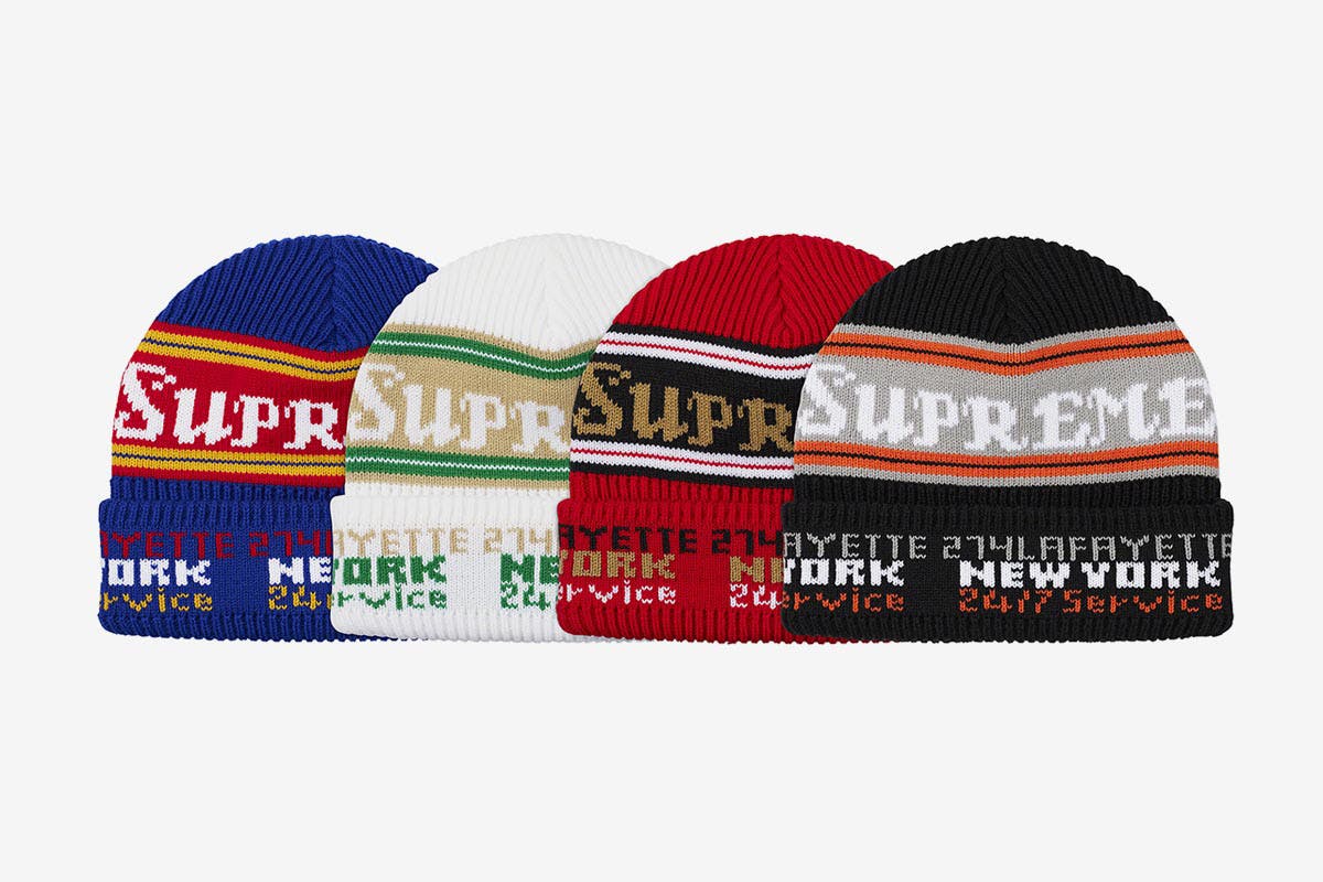 supreme fall winter 2019 hats