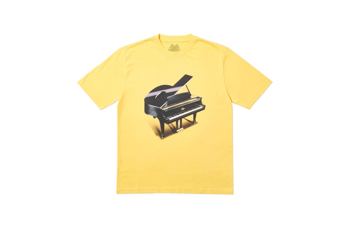 Palace 2019 Autumn T Shirt Grand yellow