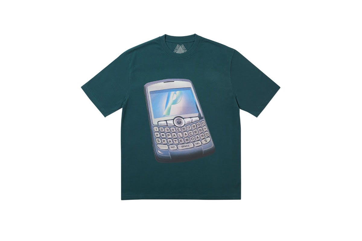 Palace 2019 Autumn T Shirt Ping dark green z14773