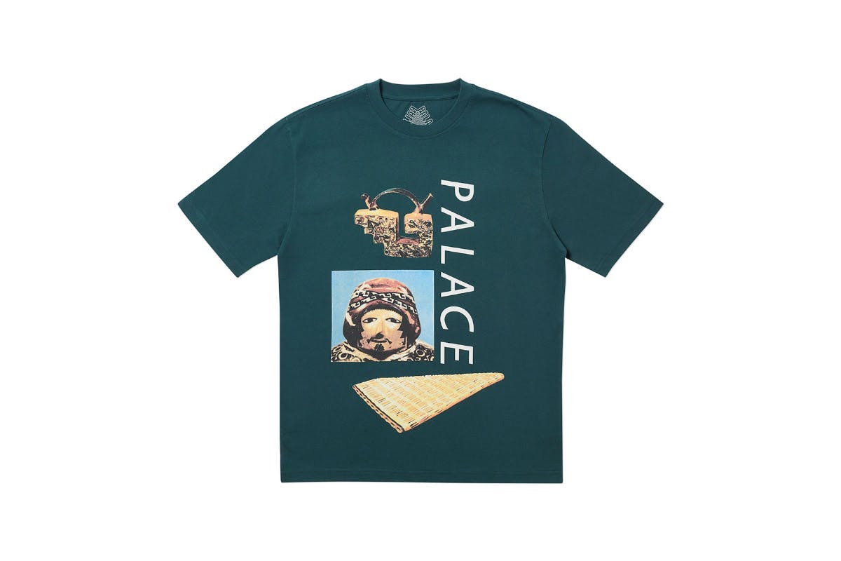 Palace 2019 Autumn T Shirt Tactic green