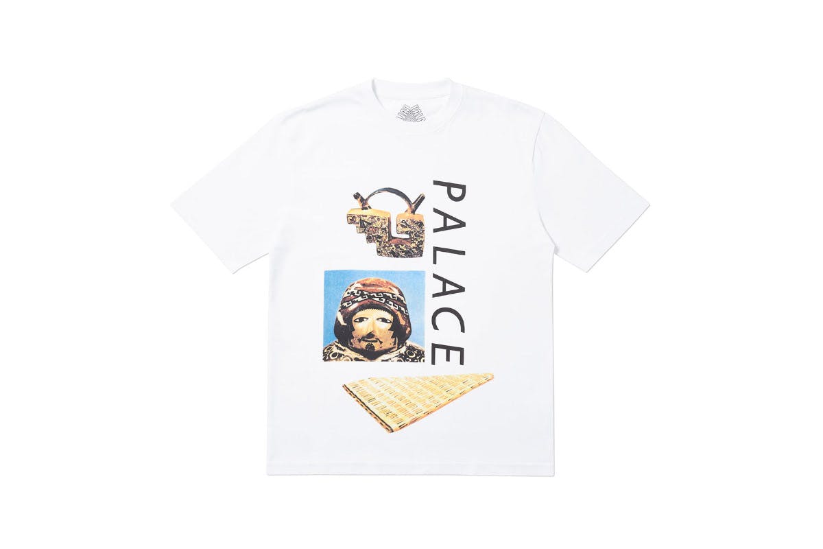 Palace 2019 Autumn T Shirt Tactic white