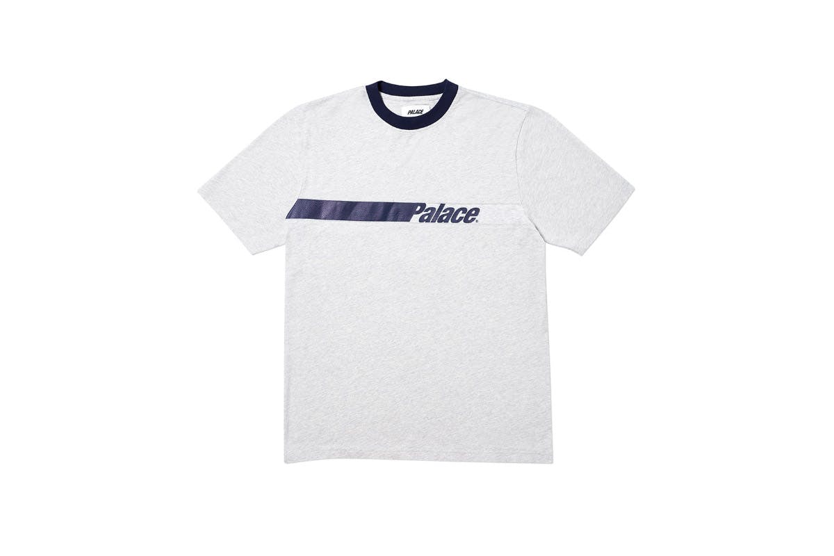 Palace 2019 Autumn T Shirt Tonka grey marl