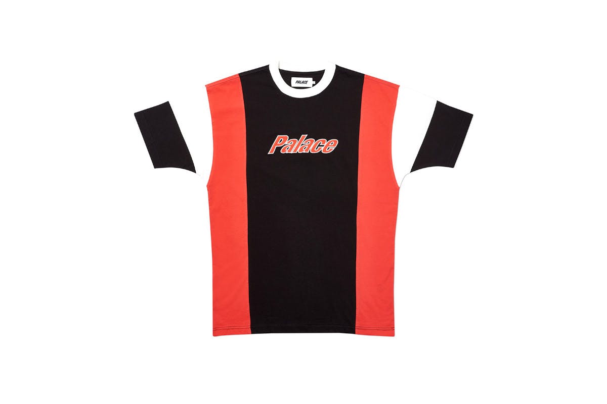 Palace 2019 Autumn T Shirt duo panel red2129