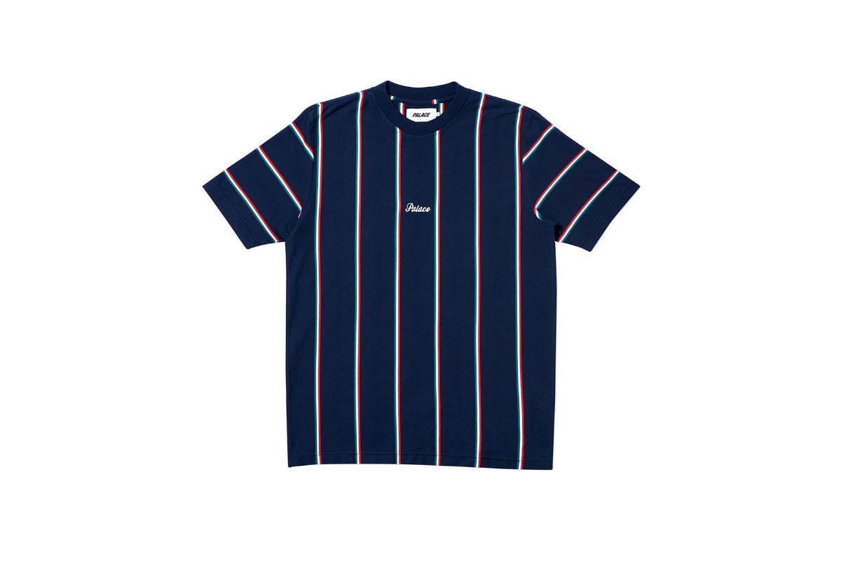 Palace 2019 Autumn T Shirt Vert navy front