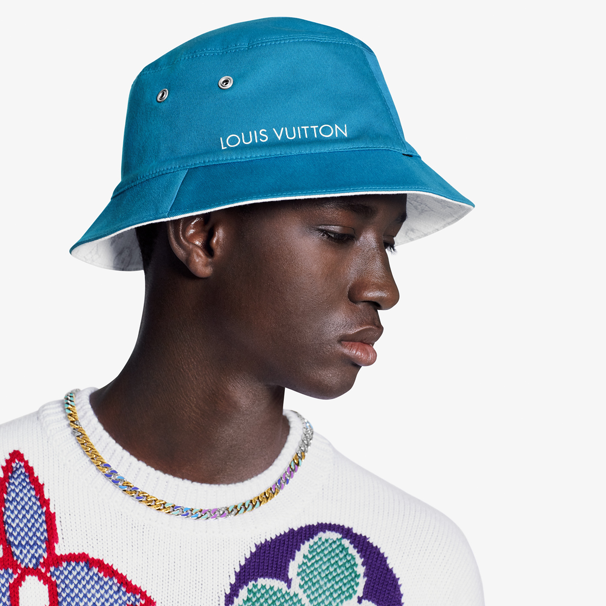 Louis Vuitton bucket hat, Men's Fashion, Watches & Accessories