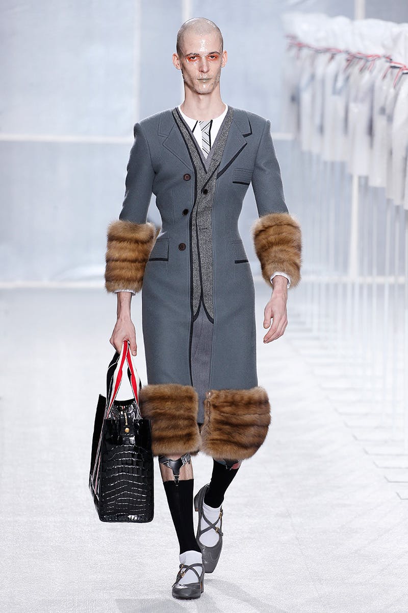 thom browne pfw fw19 runway